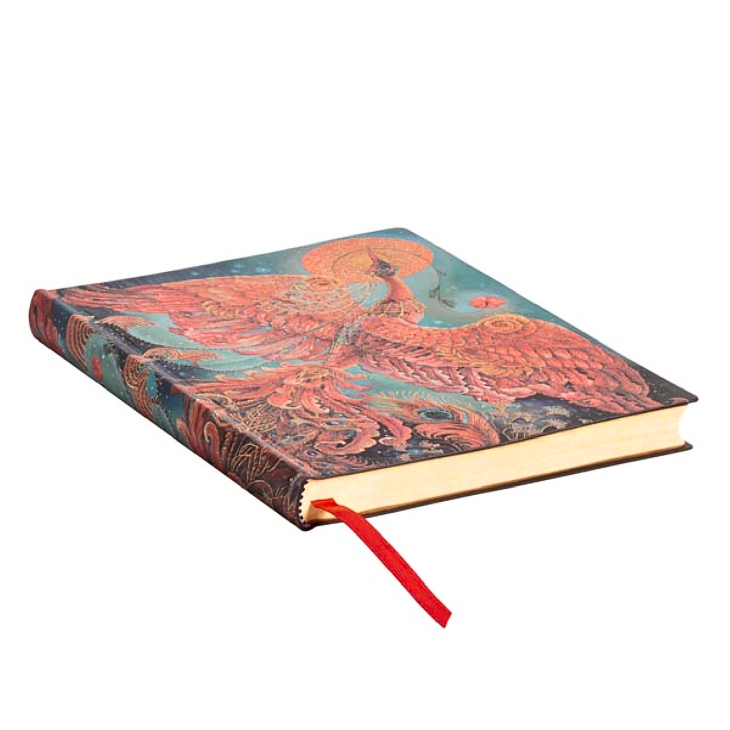 Paperblanks - Birds of Happiness: Firebird (midi, unlined)