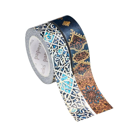 Paperblanks - Washi Tape Mixed Pack: Granada Turquoise & Safavid Indigo
