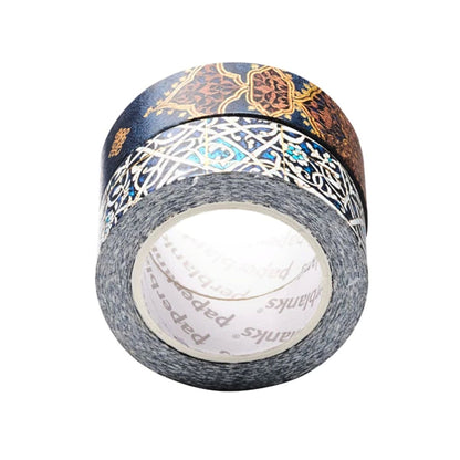 Paperblanks - Washi Tape Mixed Pack: Granada Turquoise & Safavid Indigo