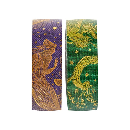 Paperblanks - Washi Tape Mixed Pack: Olive Fairy & Violet Fairy