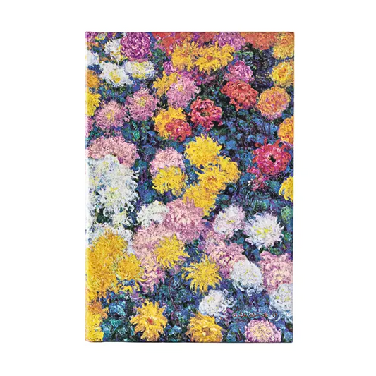 Paperblanks - Monet's Chrysanthemums (midi, lined)