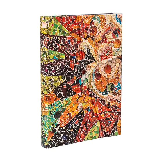 Paperblanks - Gaudi's Mosaics: Gaudi's Sun (midi, unlined)