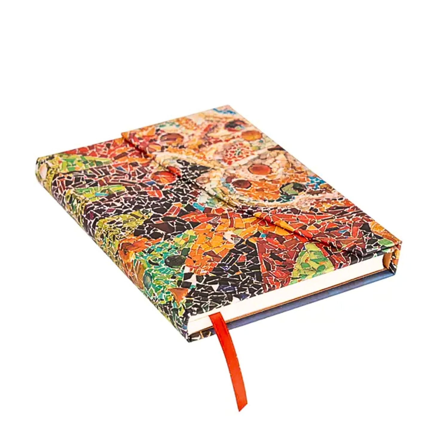 Paperblanks - Gaudi's Mosaics: Gaudi's Sun (midi, unlined)