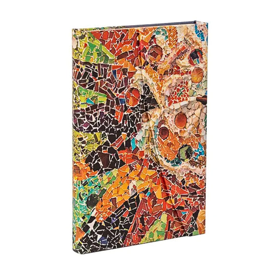 Paperblanks - Gaudi's Mosaics: Gaudi's Sun (mini, lined)