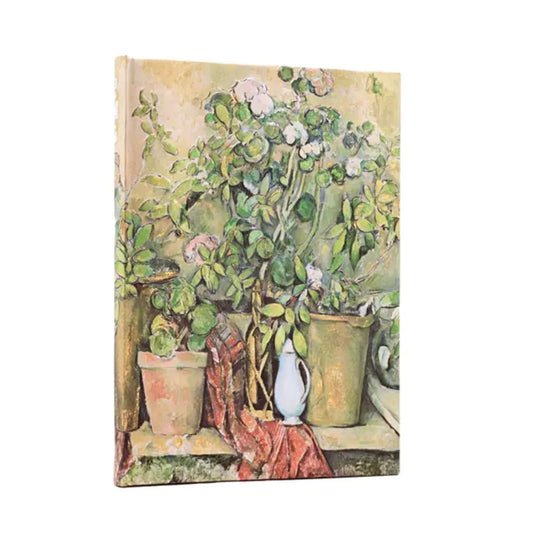 Paperblanks - Paul Cezanne: Cezanne's Terracotta Pots and Flowers Address Book (midi)