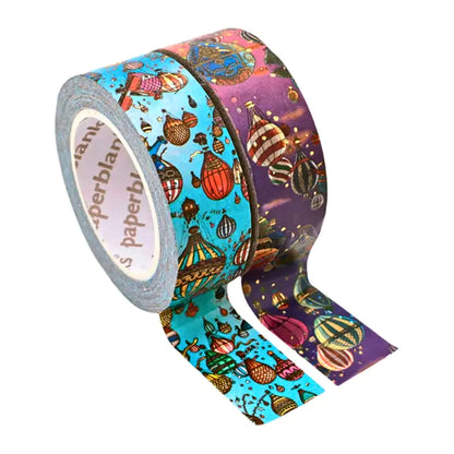 Paperblanks - Washi Tape Mixed Pack: Balloon Festival & Sunset Ride