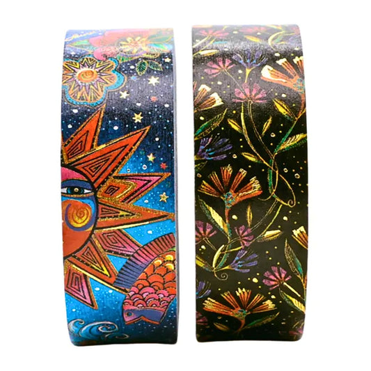 Paperblanks - Washi Tape Mixed Pack: Celestial Magic & Wild Flowers