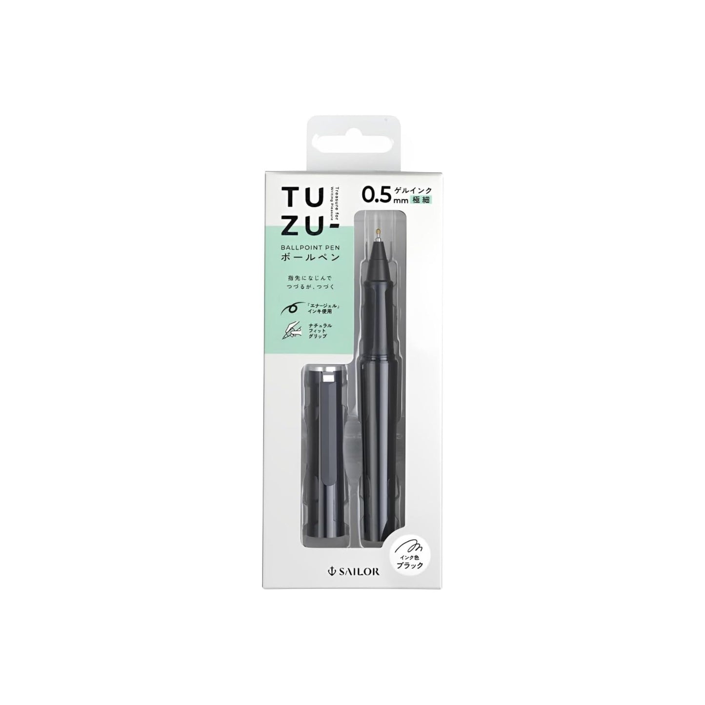 Sailor - TUZU Ballpoint Pen - Black