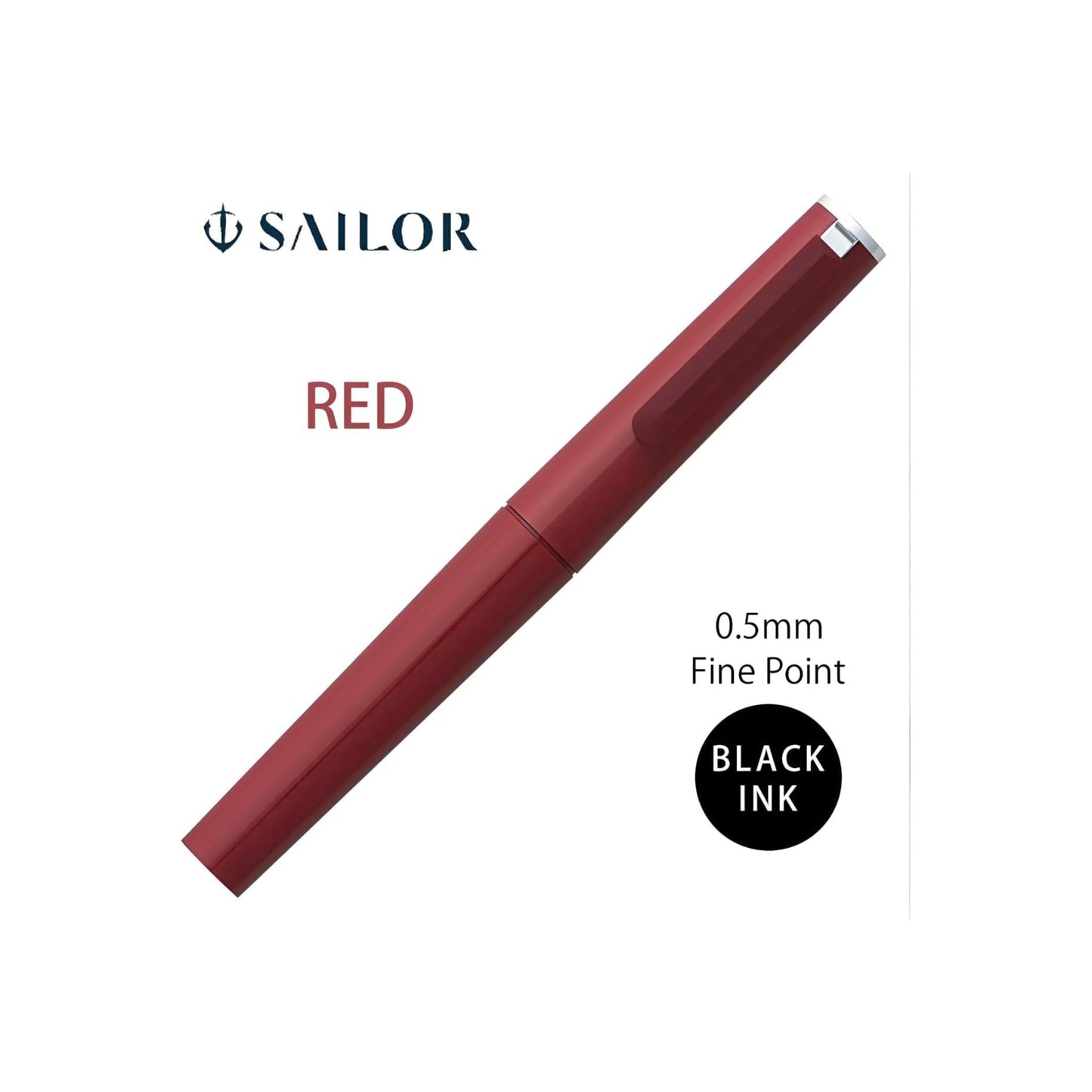 Sailor - TUZU Ballpoint Pen - Red