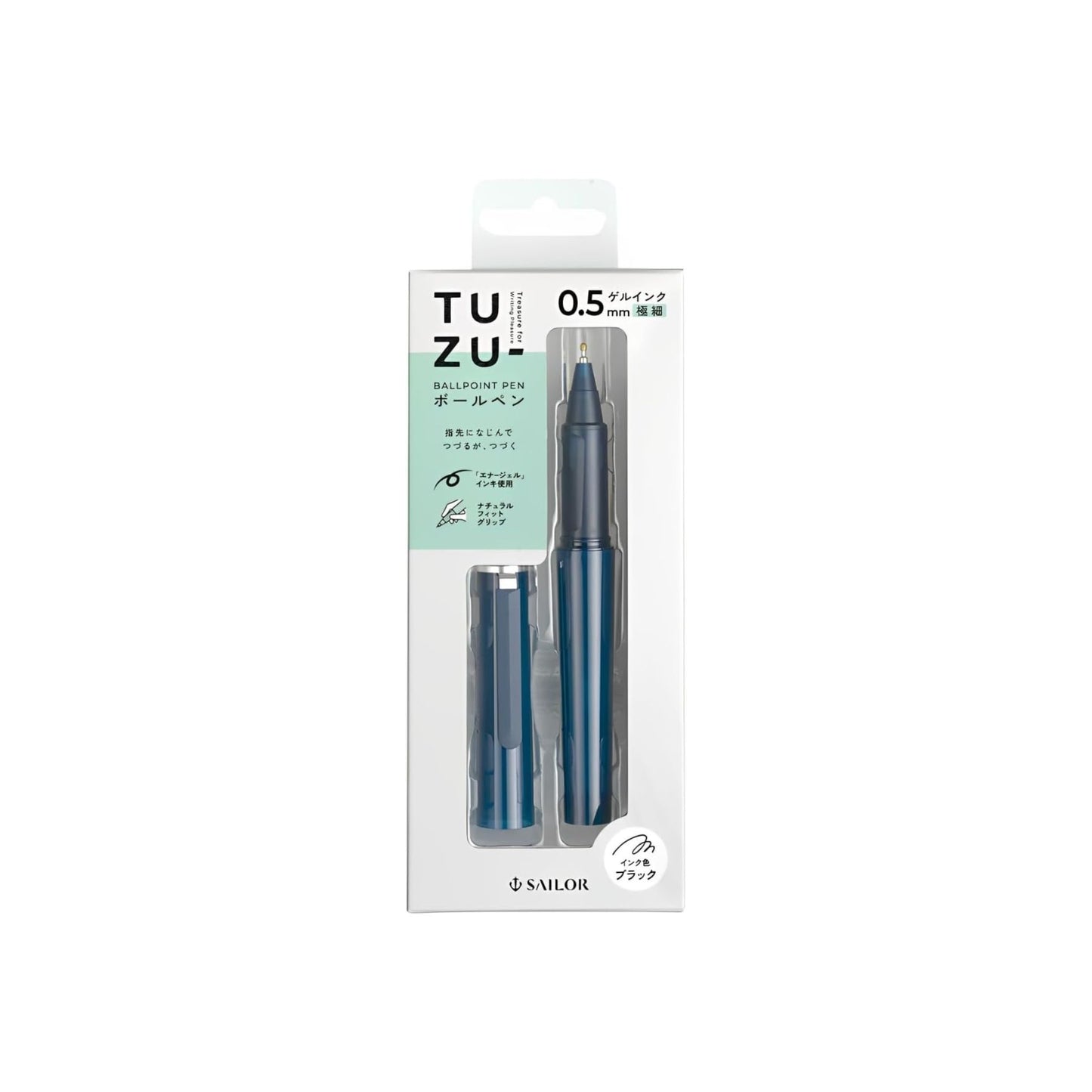 Sailor - TUZU Ballpoint Pen - Translucent Navy