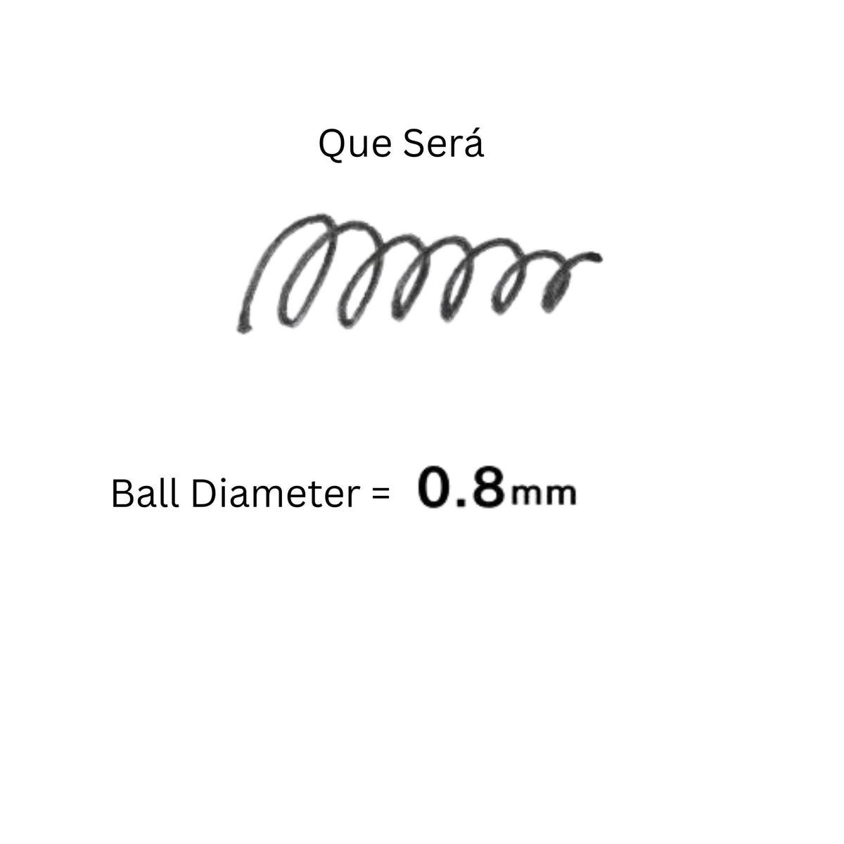 Sailor - Que Será - Erasable - Ballpoint Pen - 3pk - Black - 0.8mm