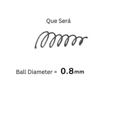 Sailor - Que Será - Erasable - Ballpoint Pen - 3pk - Black - 0.8mm