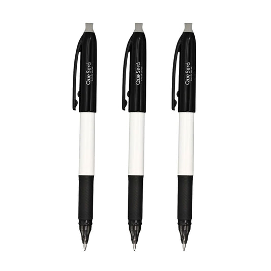 Sailor - Que Será - Erasable - Ballpoint Pen - 3pk - Black - 0.8mm