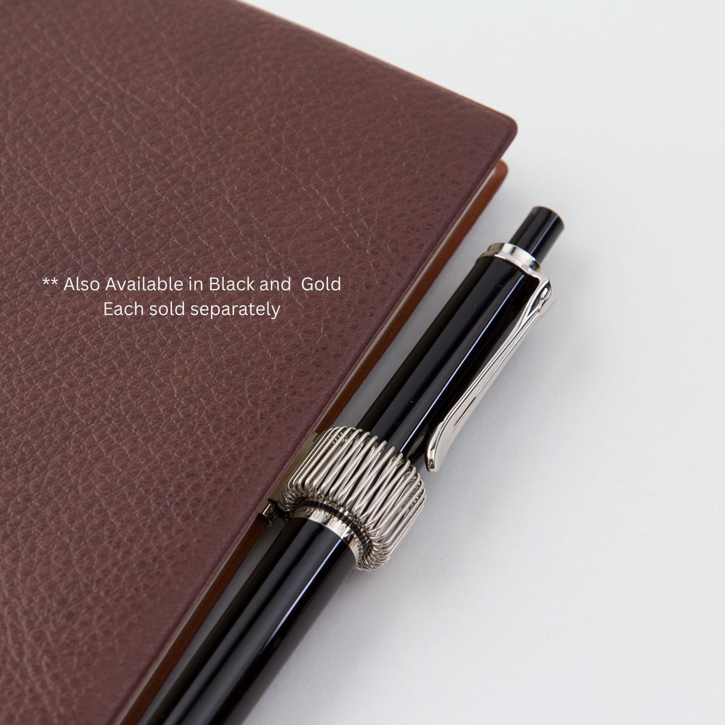 MIDORI - Mini Clip Penholder - Gold, Silver or Black