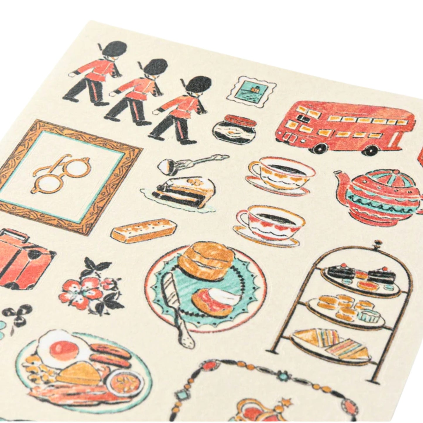 MIDORI - Country Motif - United Kingdom Stickers