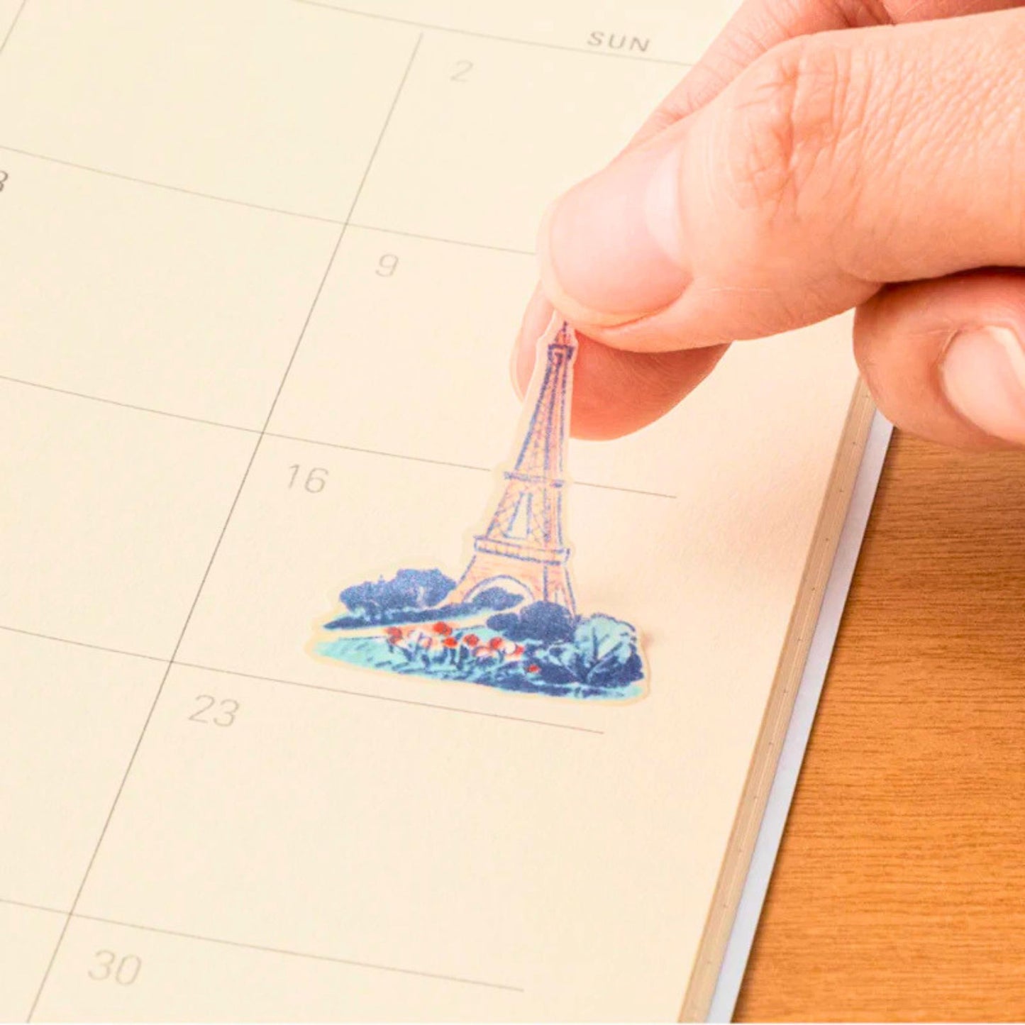 MIDORI - Country Motif - France Stickers
