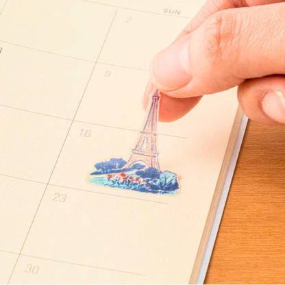 MIDORI - Country Motif - France Stickers