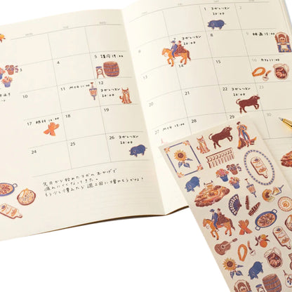 MIDORI - Country Motif - Spain Stickers