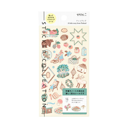 MIDORI - Country Motif - Finland Stickers