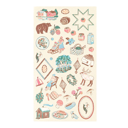 MIDORI - Country Motif - Finland Stickers