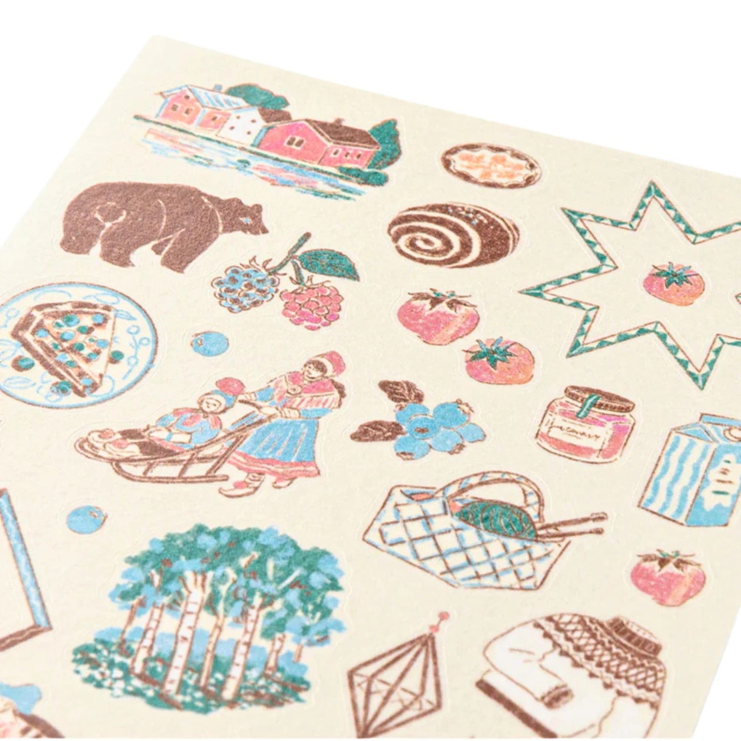MIDORI - Country Motif - Finland Stickers