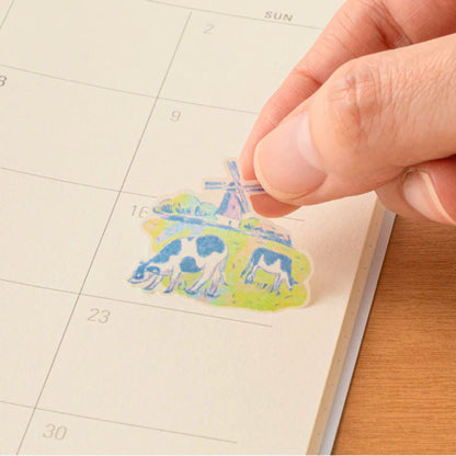 MIDORI - Country Motif - Netherlands Stickers