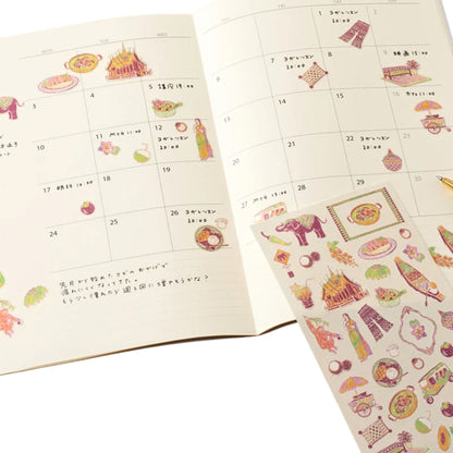 MIDORI - Country Motif - Thailand Stickers