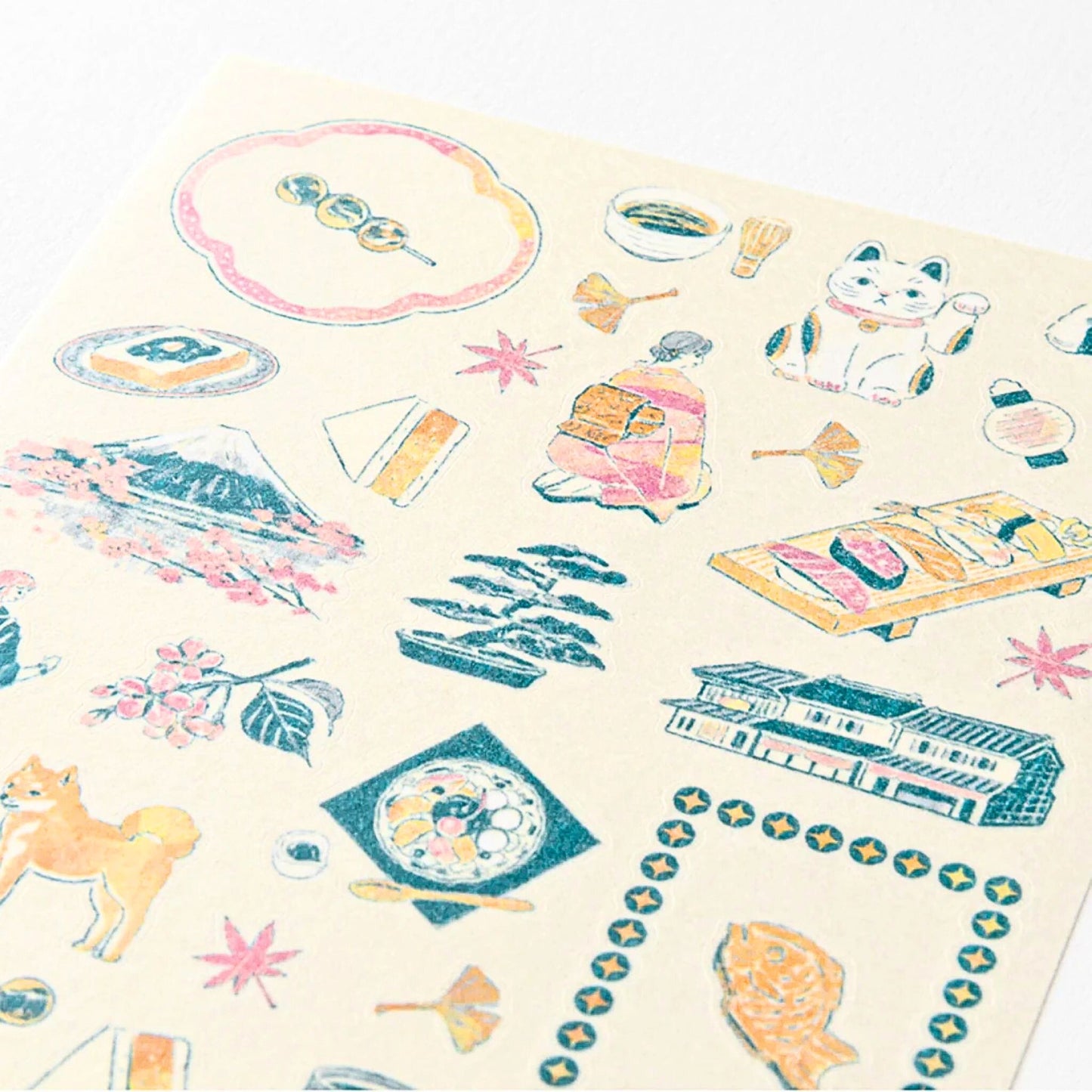 MIDORI - Country Motif - Japan Stickers