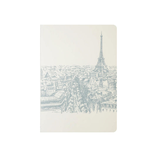 Jacques Herbin - The Colours of Paris A5 Lined Notebook: Paris Rooftops