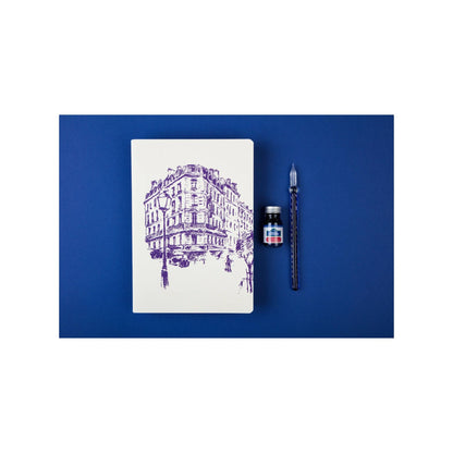 Jacques Herbin - The Colours of Paris A5 Lined Notebook: Rue de la Verrerie