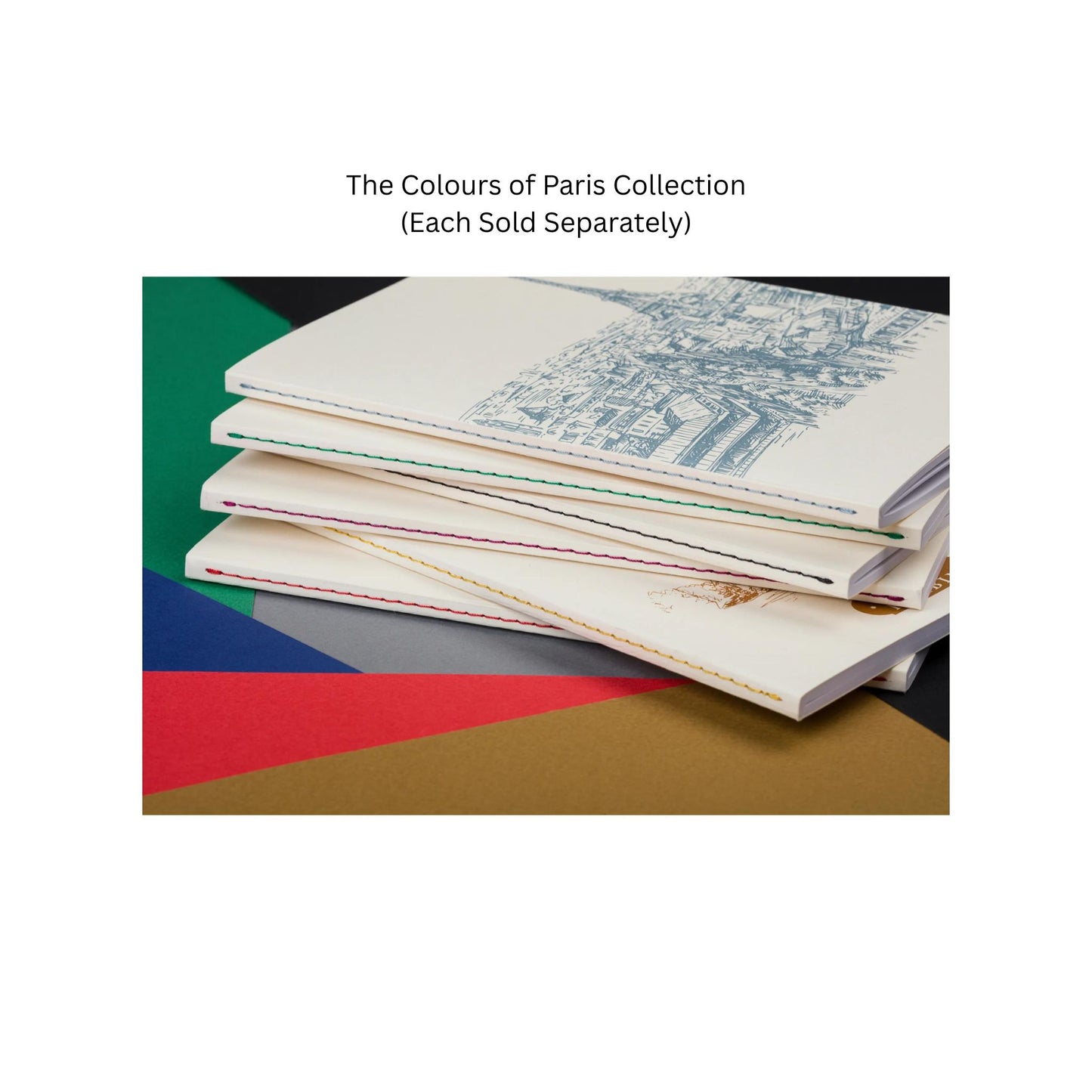 Jacques Herbin - The Colours of Paris A5 Lined Notebook: Rue de la Verrerie