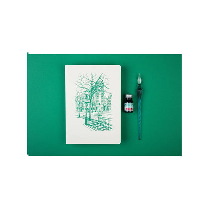 Jacques Herbin - The Colours of Paris A5 Lined Notebook: Metropolitan