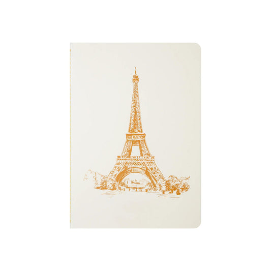 Jacques Herbin - The Colours of Paris A5 Lined Notebook: Eiffel Tower