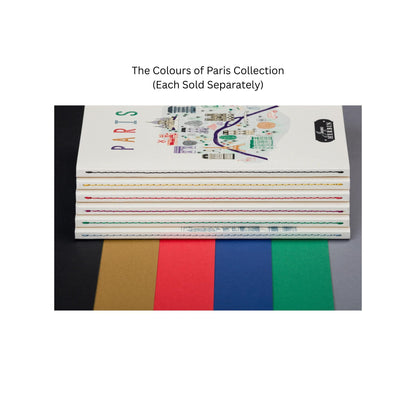 Jacques Herbin - The Colours of Paris A5 Lined Notebook: Eiffel Tower