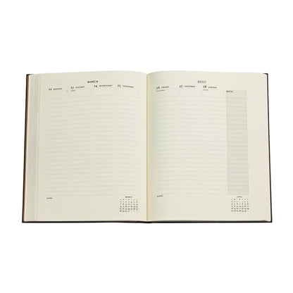 Paperblanks - 2027 Hafiz's Peacocks - Hardcover - Ultra - Vertical - 18-Month - Planner