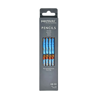 Paperblanks - The Colourful Portriat - #2 - HB - Pencils - 4 Pack