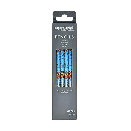 Paperblanks - The Colourful Portriat - #2 - HB - Pencils - 4 Pack