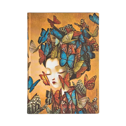 Paperblanks - Madame Butterfly - Softcover - Midi - Lined