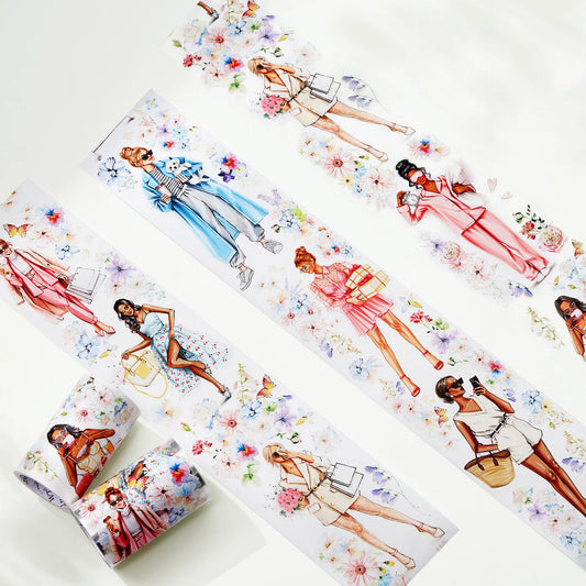 WT - Bloom & Vogue Wide Washi/PET Tape