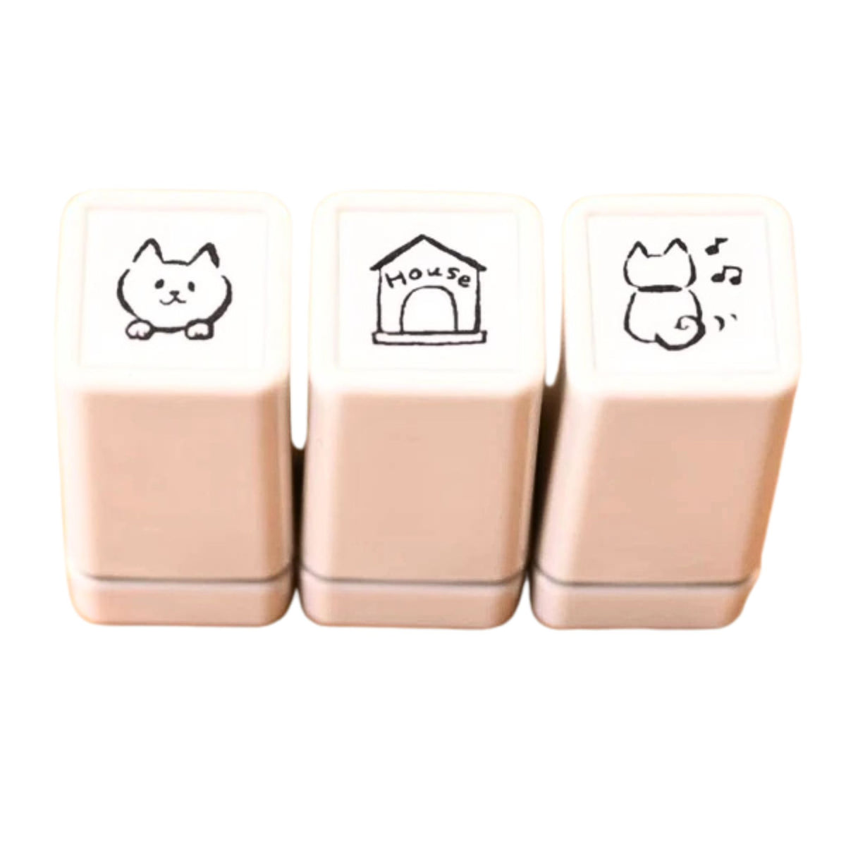 Sanby - Mini Stamps - 3-Set - Dog