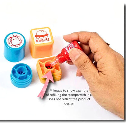 Sanby - Mini Stamps - 3-Set - Panda