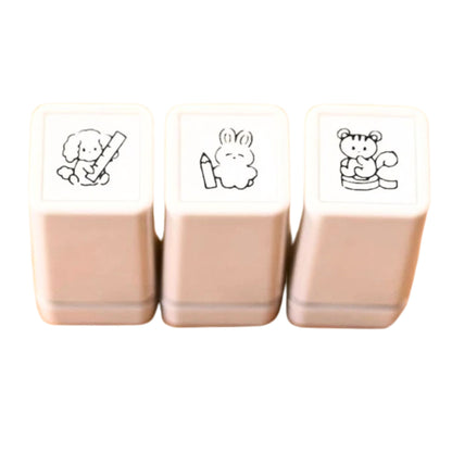 Sanby - Mini Stamps - 3-Set - Animals