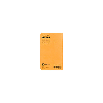 Rhodia - Cahier Notebook - PVC Cover - A7 - Grid - Blue