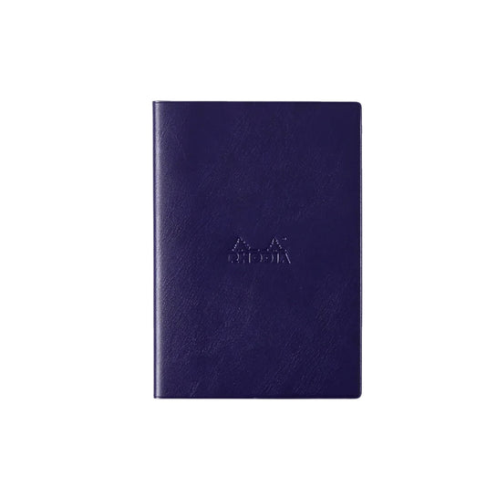 Rhodia - Cahier Notebook - Grid - PVC Cover - A5 - Blue