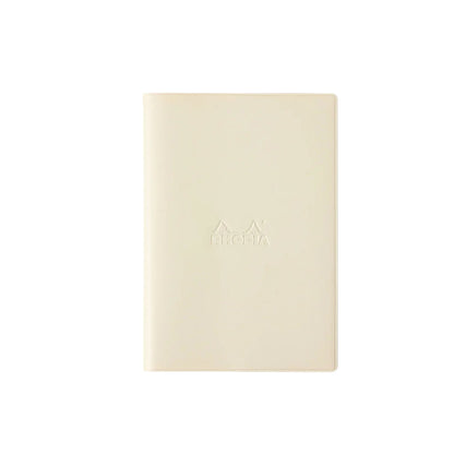 Rhodia - Cahier Notebook - Grid - PVC Cover - A5 - Ivory