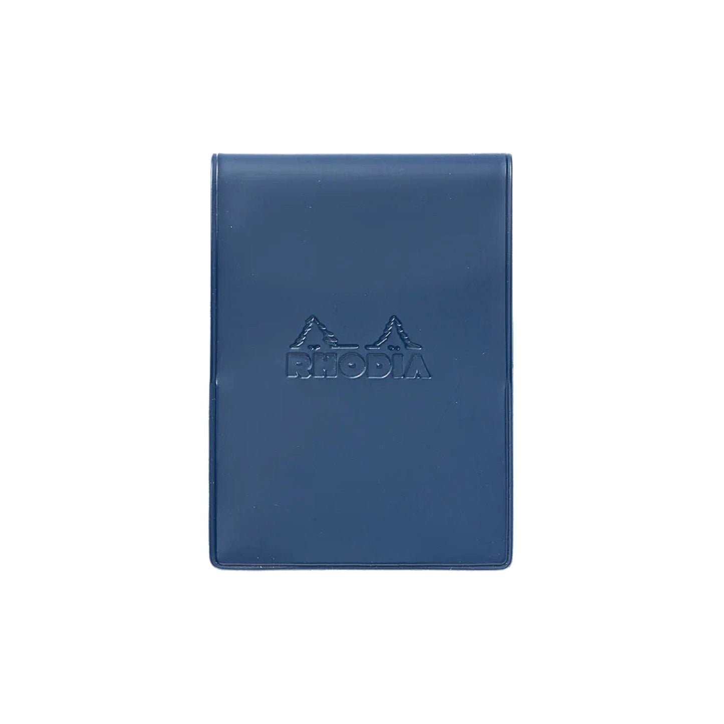 Rhodia - No.11 Top Stapled Notepad - Grid - PVC Cover - A7 - Indigo Blue