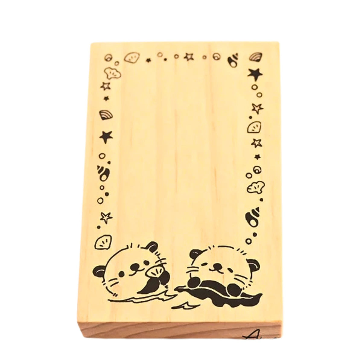 Sanby - Rubber Stamp - Memo - Sea Otter