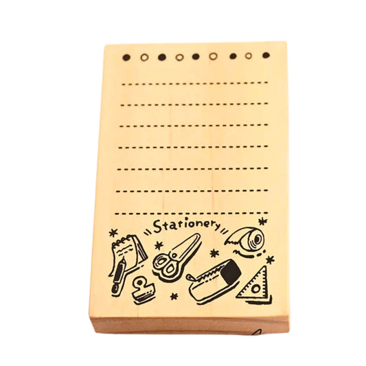 Sanby - Rubber Stamp - Memo - Stationery