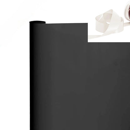 Gift Wrapping - Gloss Black with Ribbon (10 Ribbon Options)
