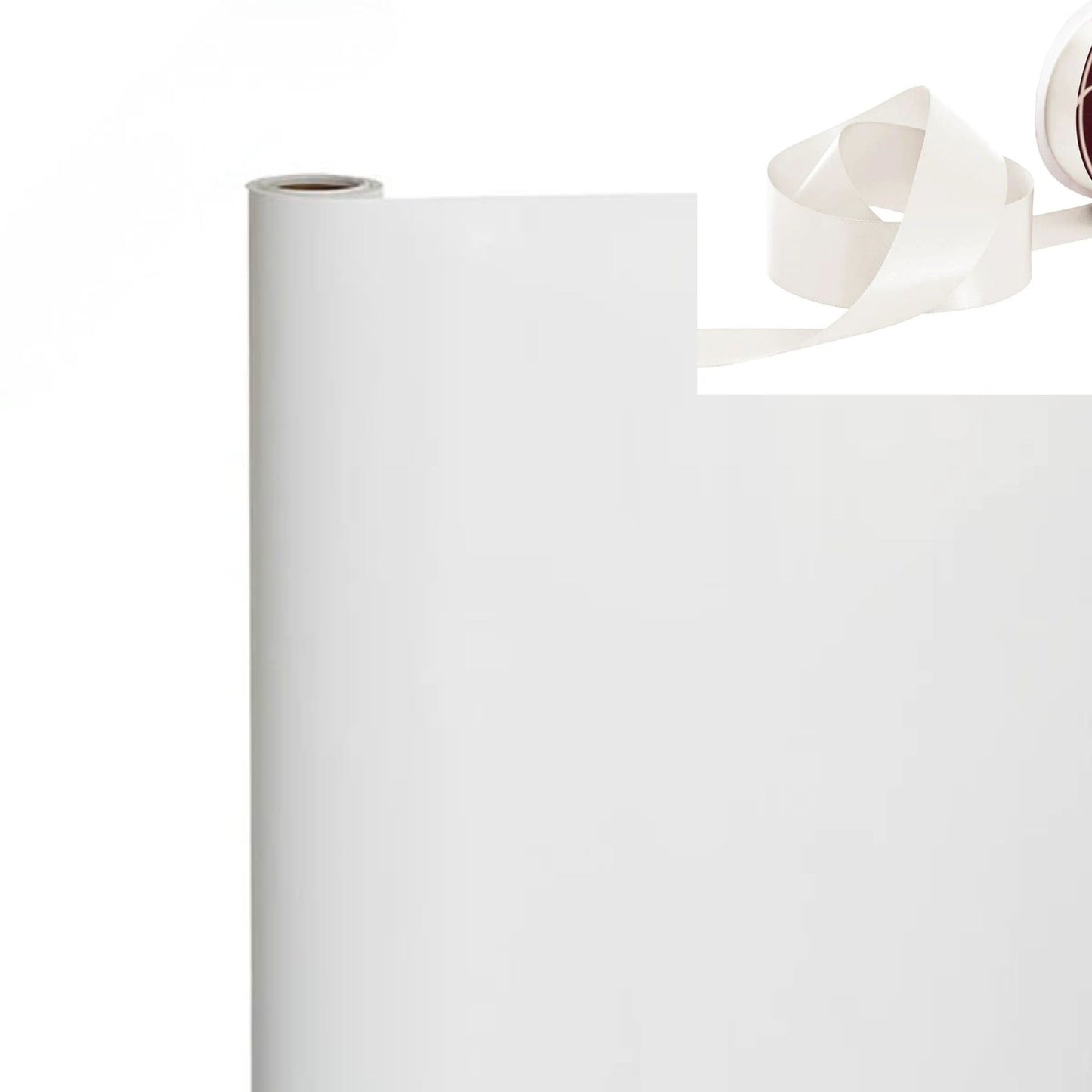 Gift Wrapping - Gloss White with Ribbon (10 Ribbon Options)